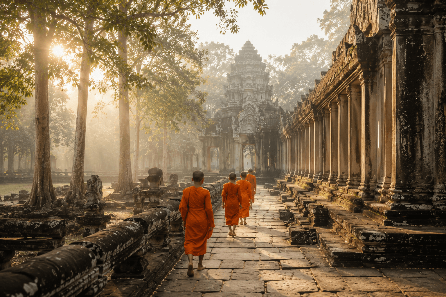 Le silence d'Angkor
